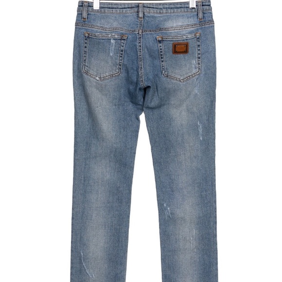 Dolce & Gabbana Light Blue Straight Jeans - Picture 1 of 2